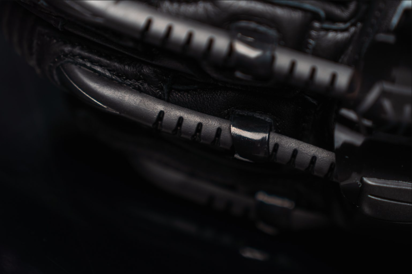 Knox Handroid MK5 Luvas de Corrida em Couro | Homem | Preto | 11769404100 