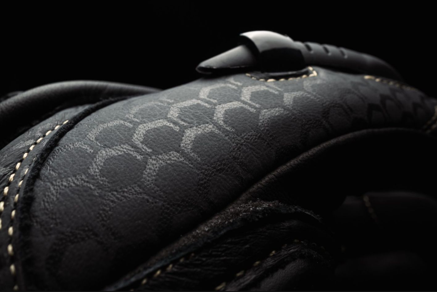 Knox Handroid MK5 Luvas de Corrida em Couro | Homem | Preto | 11769404100 