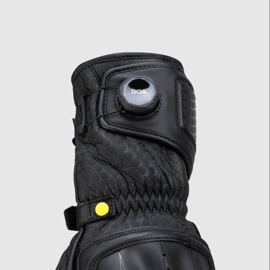 Knox Handroid MK5 Luvas de Corrida em Couro | Homem | Preto | 11769404100 