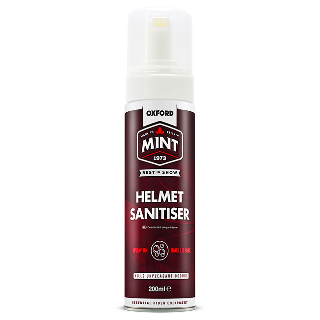 Oxford Mint Limpeza de Almofadas de Capacete - 200ml 