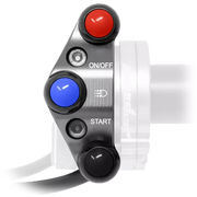 Interruptor de guidão para JetPrime JP ACC 120 punho de gás Ducati Panigale V2 955 (20-24) JP PLD 106 