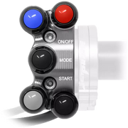 Interruptor de guidão para JetPrime JP ACC 133/143 punho de gás Yamaha YZF-R1/M RN65 (20-25) JP PLD 133 