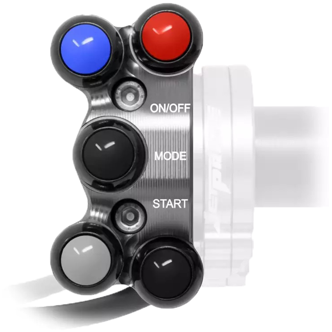 Interruptor de guidão para JetPrime JP ACC 133/143 punho de gás Yamaha YZF-R1/M RN65 (20-25) JP PLD 133 