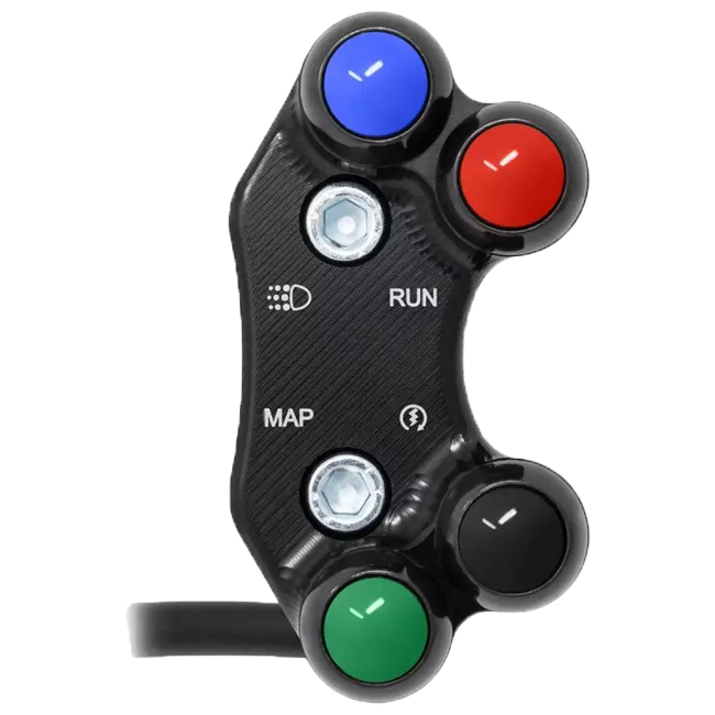 Interruptor de guidão Race direito JetPrime Aprilia RS 660 (20-24) JP PLD 660 