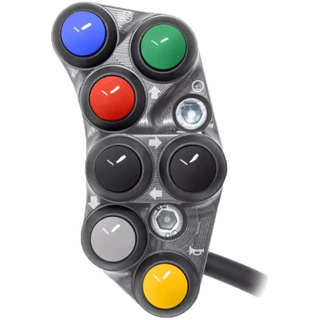 Interruptor de guiador esquerdo JetPrime Ducati Panigale V4/S/R (25-26) JP PLS 056 