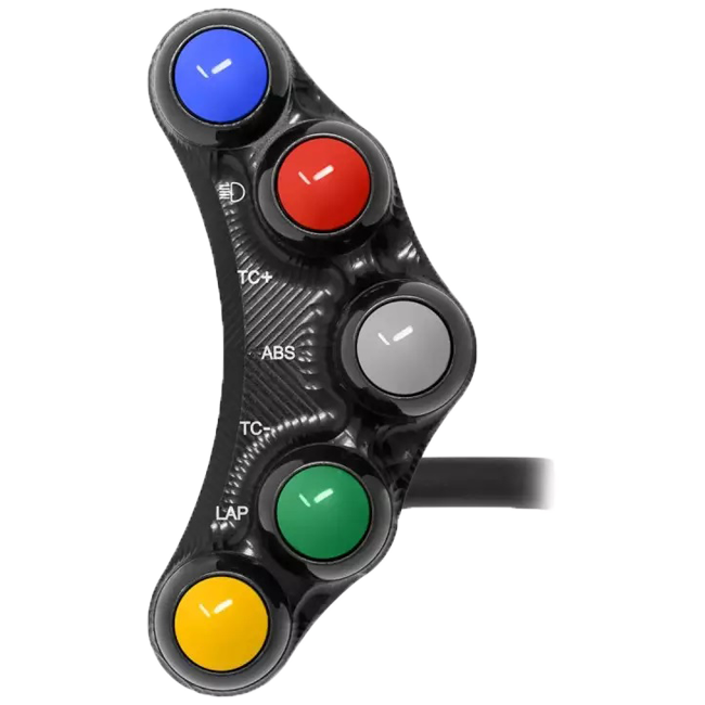 Interruptor de guidão Race esquerdo JetPrime BMW M1000RR K66 (21-26) JP PLSR 038 