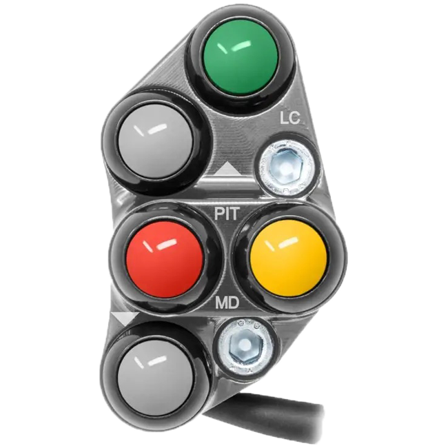 Interruptor de guiador Race esquerdo JetPrime Honda CBR 1000 RR SC77 (17-19) JP PSR HO017 