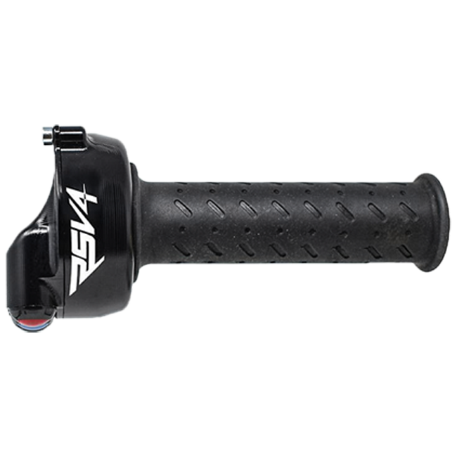 Corpo do acelerador com interruptor de guidão integrado JetPrime Aprilia RSV4/1100 Factory/RF/RR (17-20) JP ACC 009 