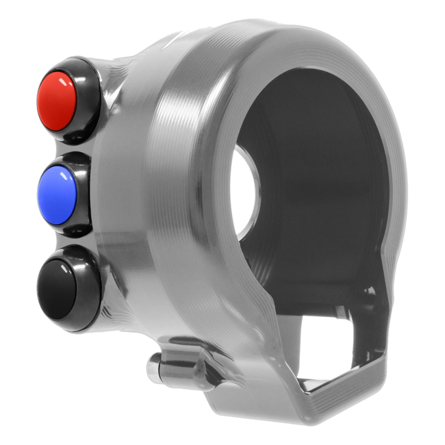 Gasgriffgehäuse mit integriertem Lenkerschalter JetPrime Aprilia RSV4 RF (17-18) JP CO AP009RV