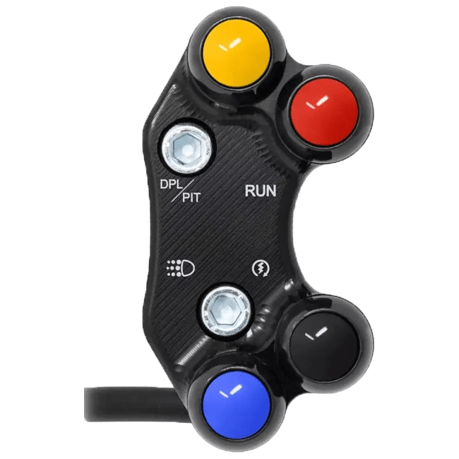 Interruptor de guidão direito JetPrime Ducati Panigale V4/S (2025) JP PLD / PLDB 056 