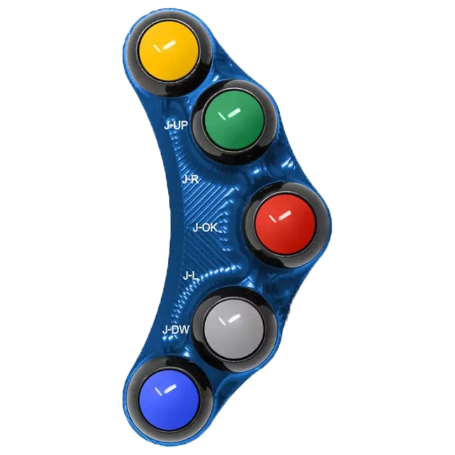 Interruptor de guidão Race esquerdo JetPrime Aprilia RSV4/1100 Factory/RF/RR (17-20) JP PLSR 009 RF 