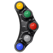 Interruptor de guidão Race esquerdo JetPrime Aprilia RSV4/1100 Factory/RF/RR (17-20) JP PLSR 009 RF 