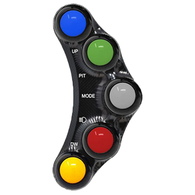 Interruptor de guidão Race esquerdo JetPrime Suzuki GSX-R 1000 (17-23) JP PLSR 011 