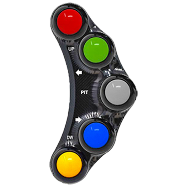 Interruptor de guidão Race esquerdo JetPrime Aprilia RS 660 (20-26) JP PLSR 660 