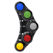 Interruptor de guidão Street esquerdo JetPrime Ducati Panigale V4/S/R (18-24) JP PLS 020 