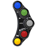 Interruptor de guiador esquerdo Street JetPrime Yamaha YZF-R1/M RN65 (20-25) JP PLS 033 