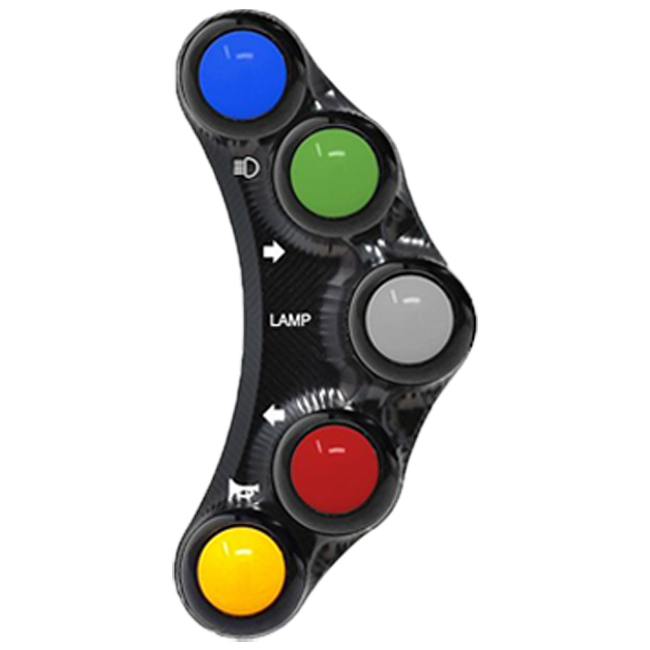 Interruptor de guidão Street esquerdo JetPrime Yamaha YZF-R7 (22-25) JP PLS 073 