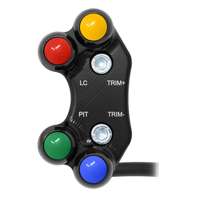 Lenkerschalter SuperSport links JetPrime Ducati Panigale V2 955 (20-24) JP SPS 011 – für Solo-Engineering-Dashboard