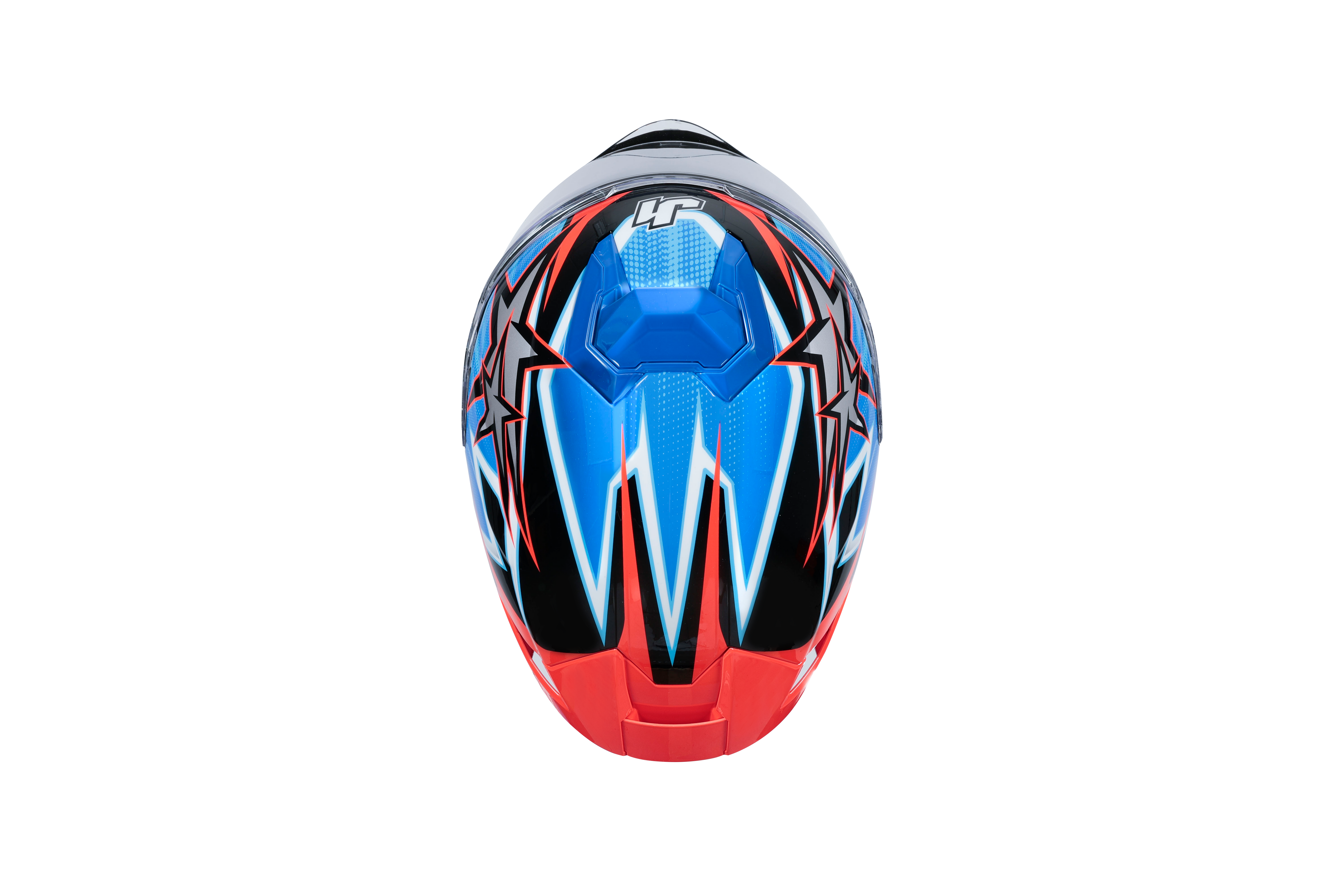 Capacete Just1 J-STR Astro Vermelho / Azul / Preto Brilhante 6030390112007 