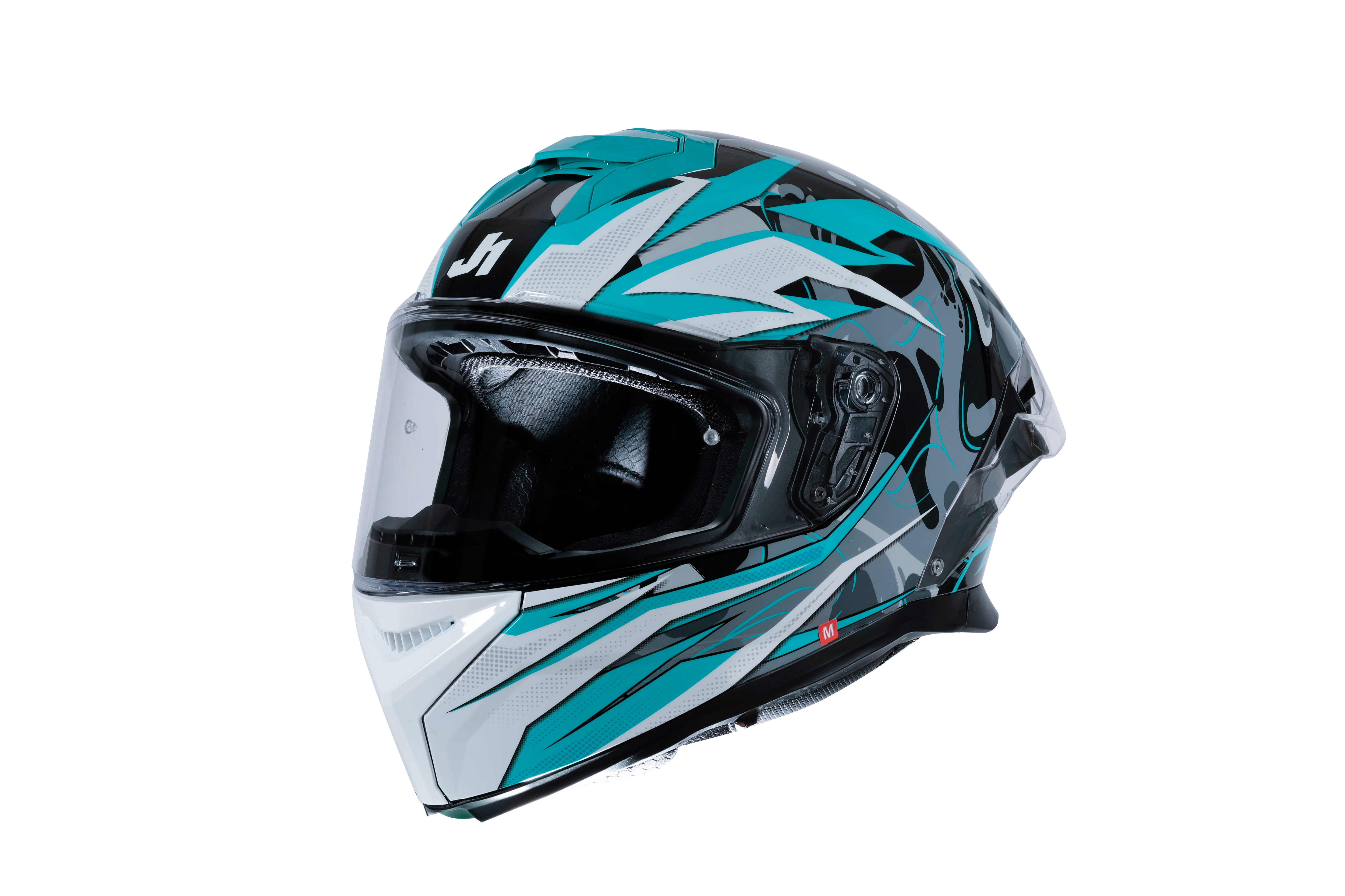 Just1 J-STR Capacete Avalon Turquesa / Preto Brilhante 6030390111002 
