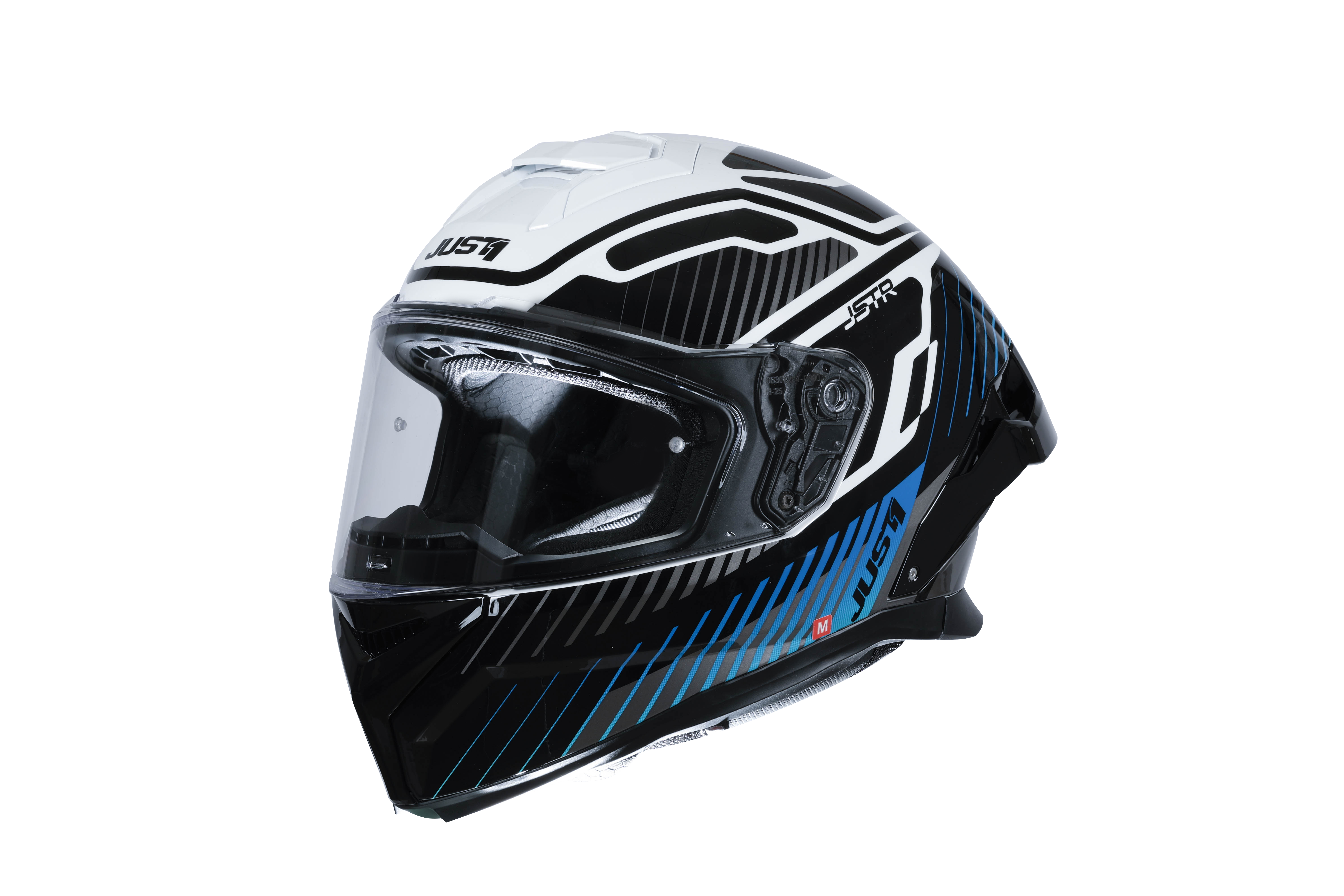 Just1 J-STR Capacete Tactical Azul / Branco Brilhante 6030390112003 