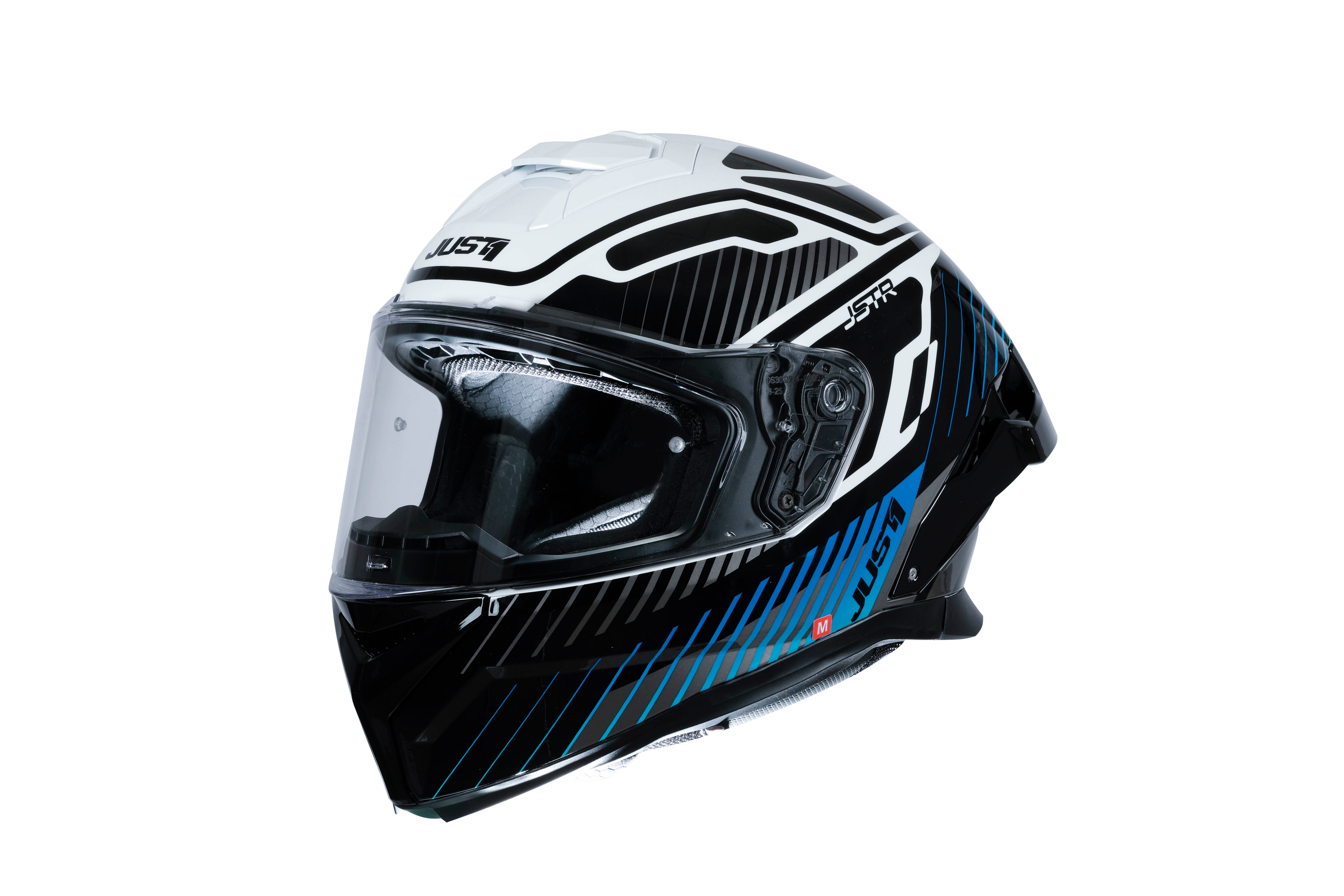 Just1 J-STR Capacete Tactical Azul / Branco Brilhante 6030390112003 