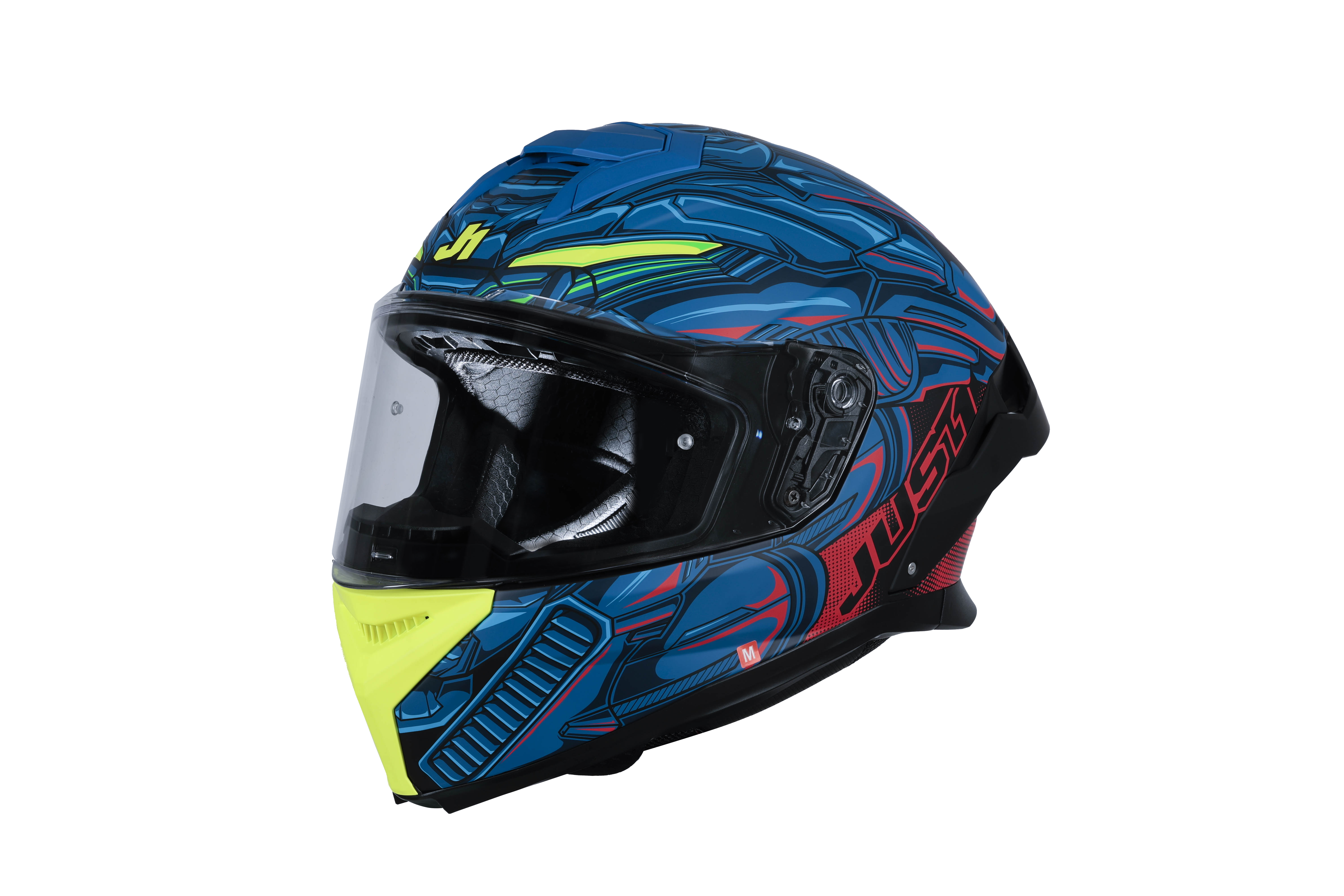 Just1 J-STR Capacete Titan Vermelho / Azul / Preto Fosco 6030390214004 
