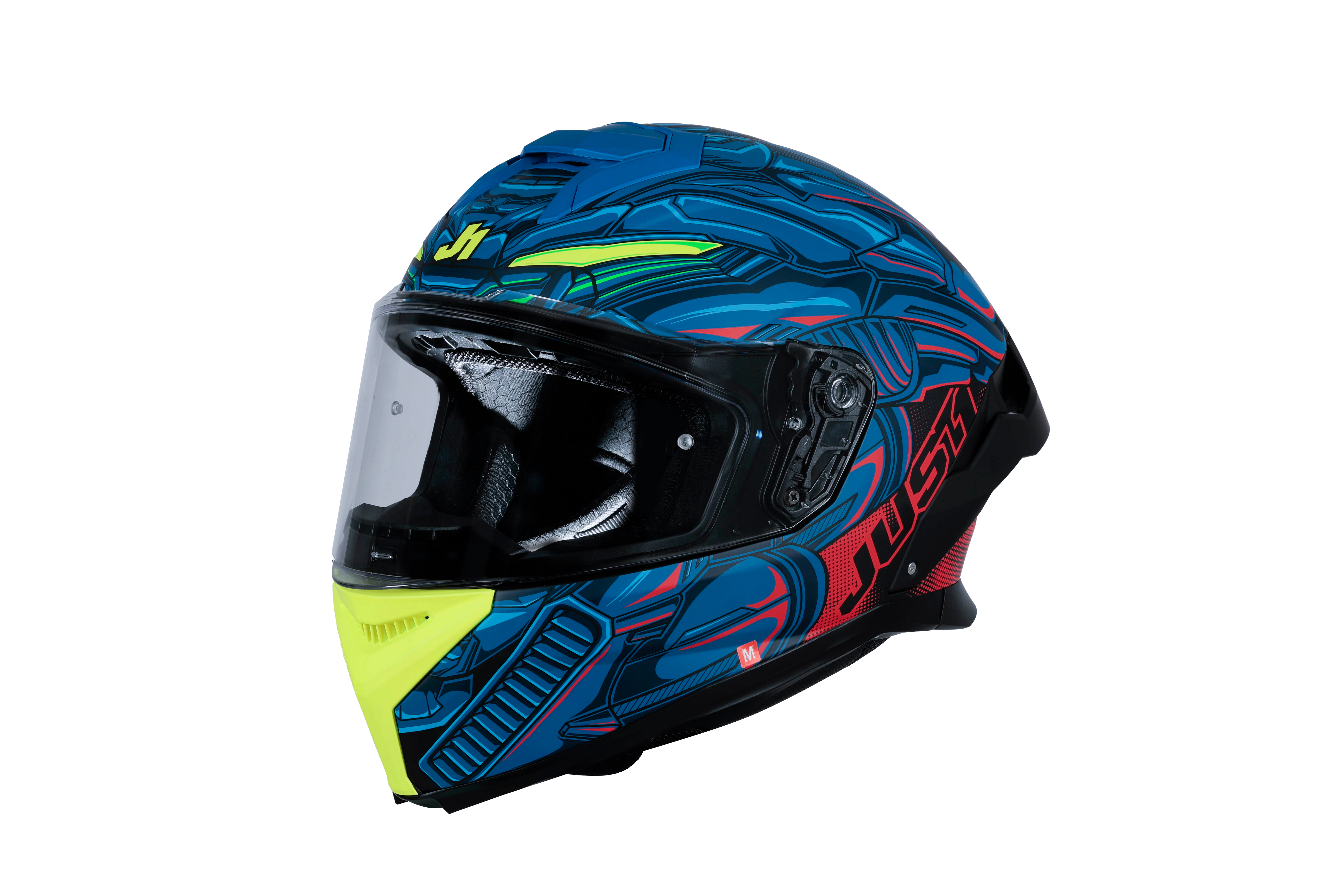 Just1 J-STR Capacete Titan Vermelho / Azul / Preto Fosco 6030390214004 