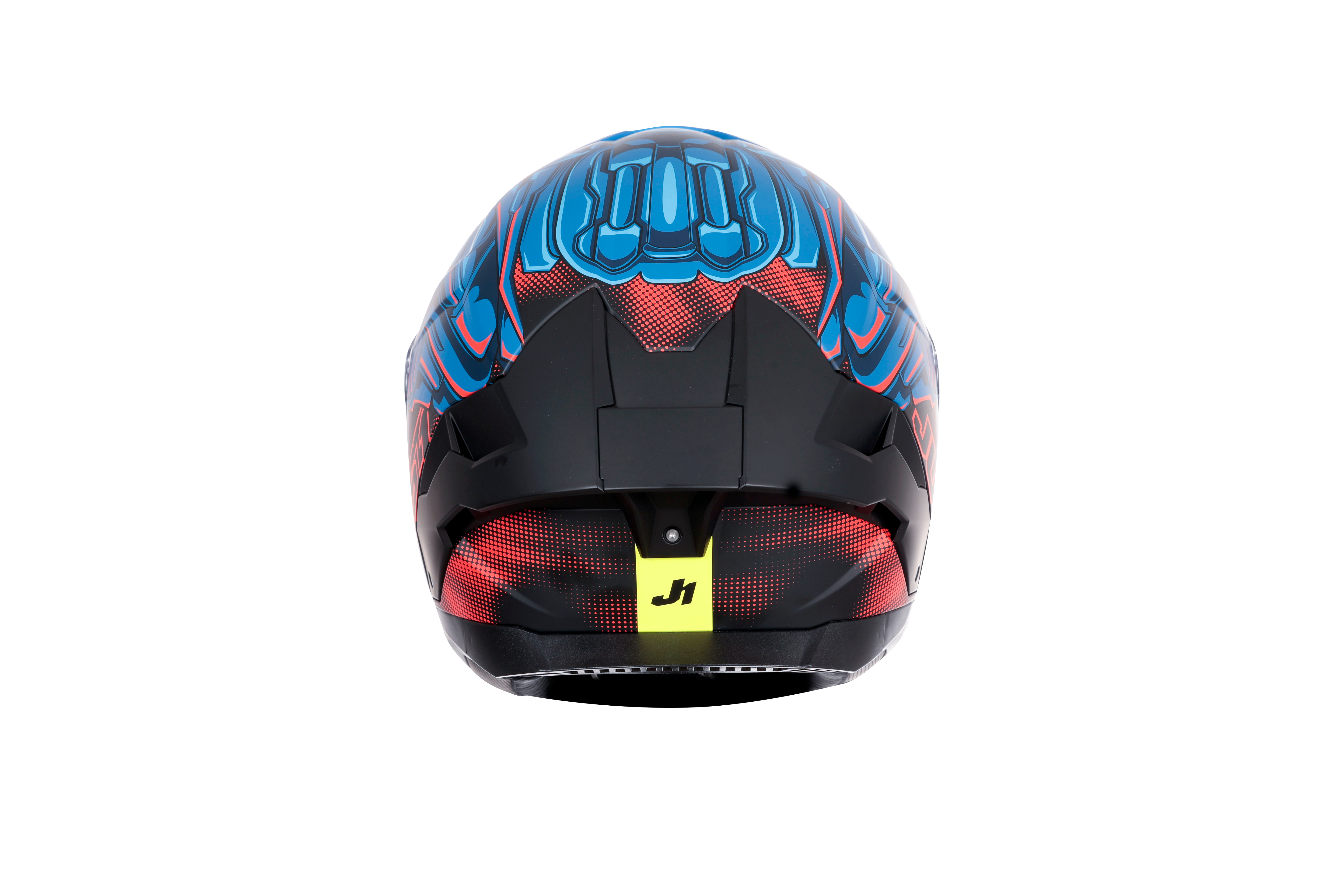 Just1 J-STR Capacete Titan Vermelho / Azul / Preto Fosco 6030390214004 