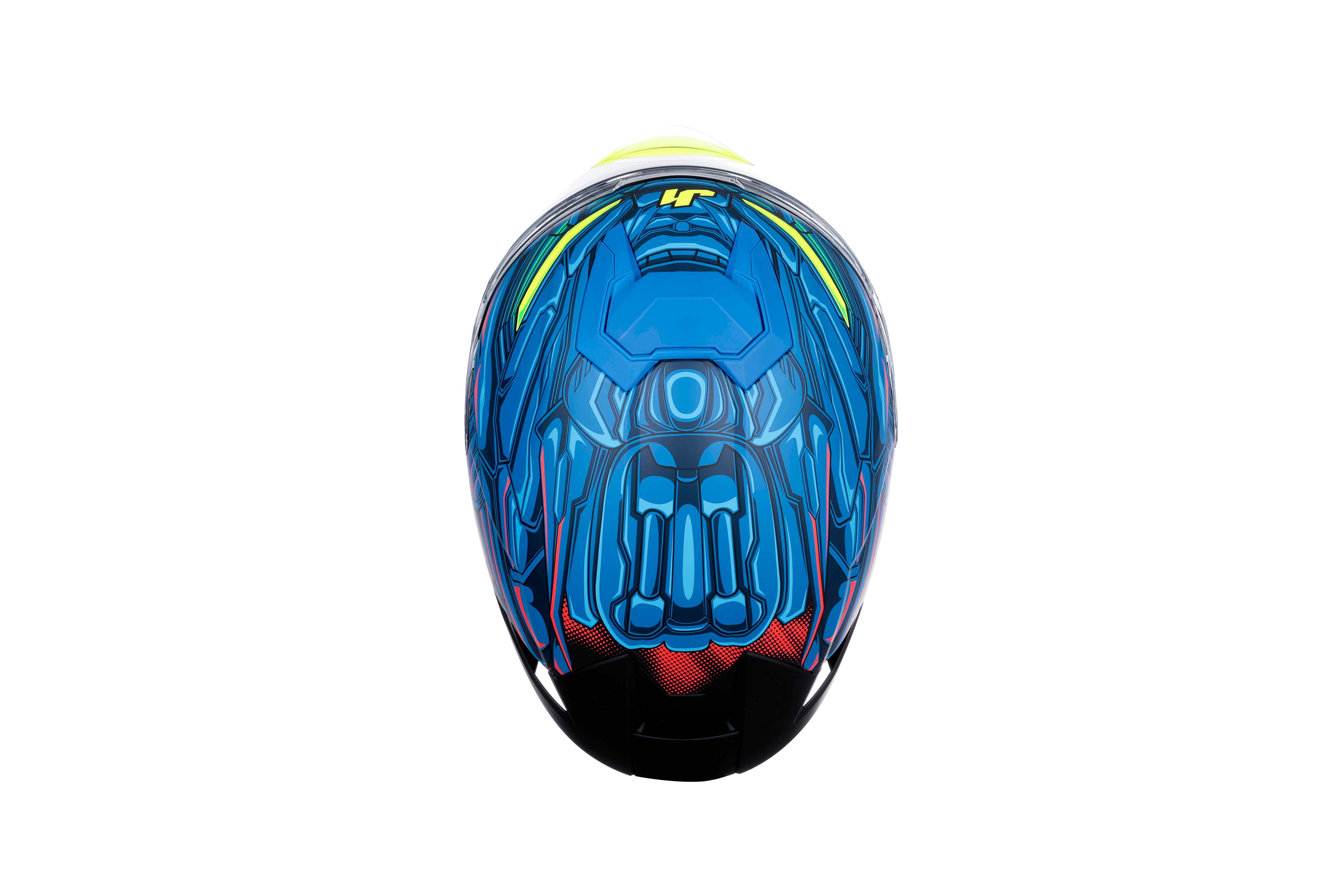 Just1 J-STR Capacete Titan Vermelho / Azul / Preto Fosco 6030390214004 
