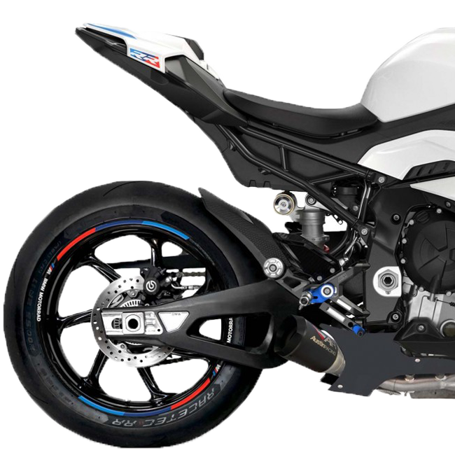 Sistema de escape completo em titânio Austin Racing (GP3) para BMW S1000RR K67 (19-26) 