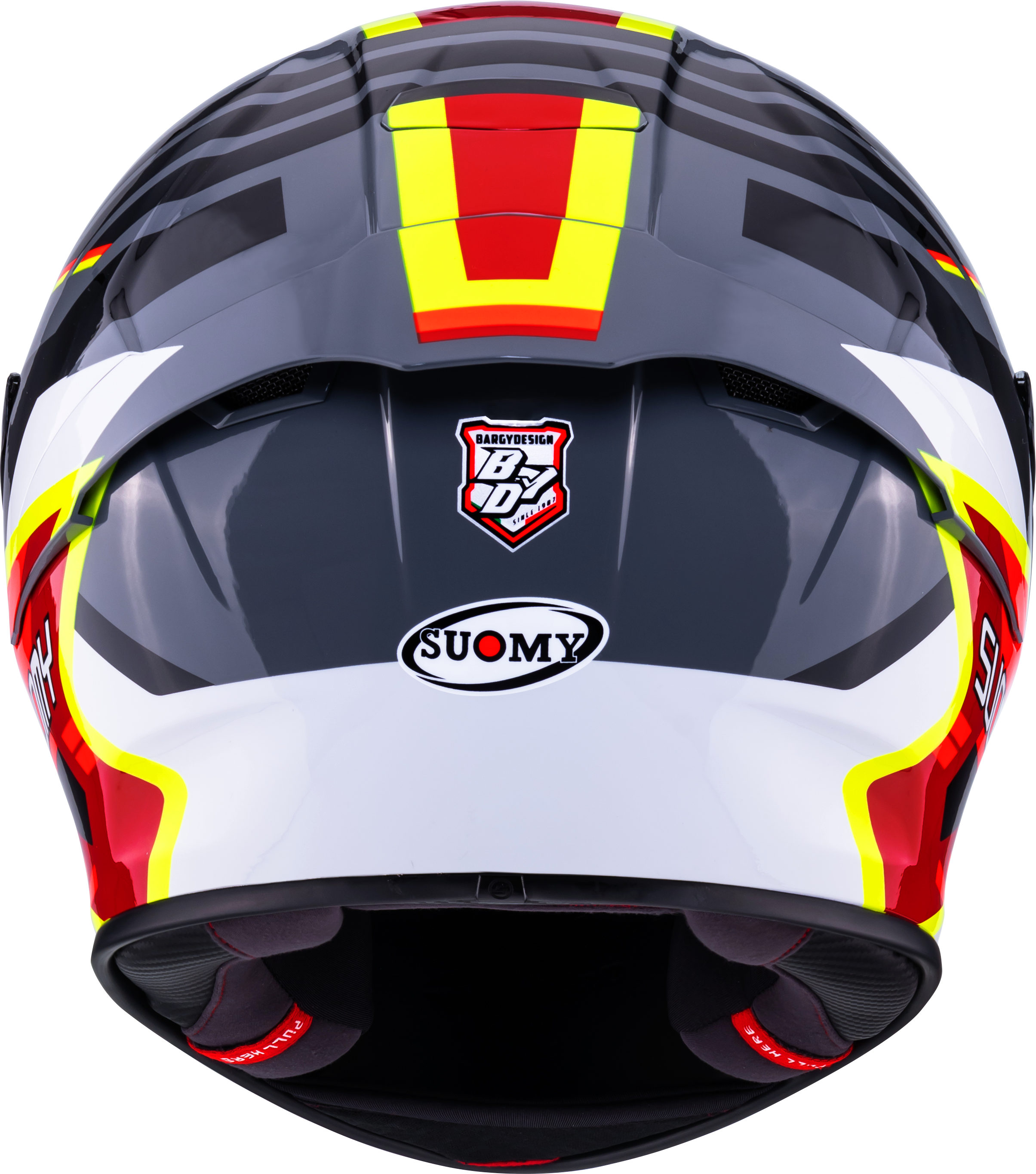Capacete Suomy SR-GP Evo Infrared Branco/Preto/Vermelho K6S20024 