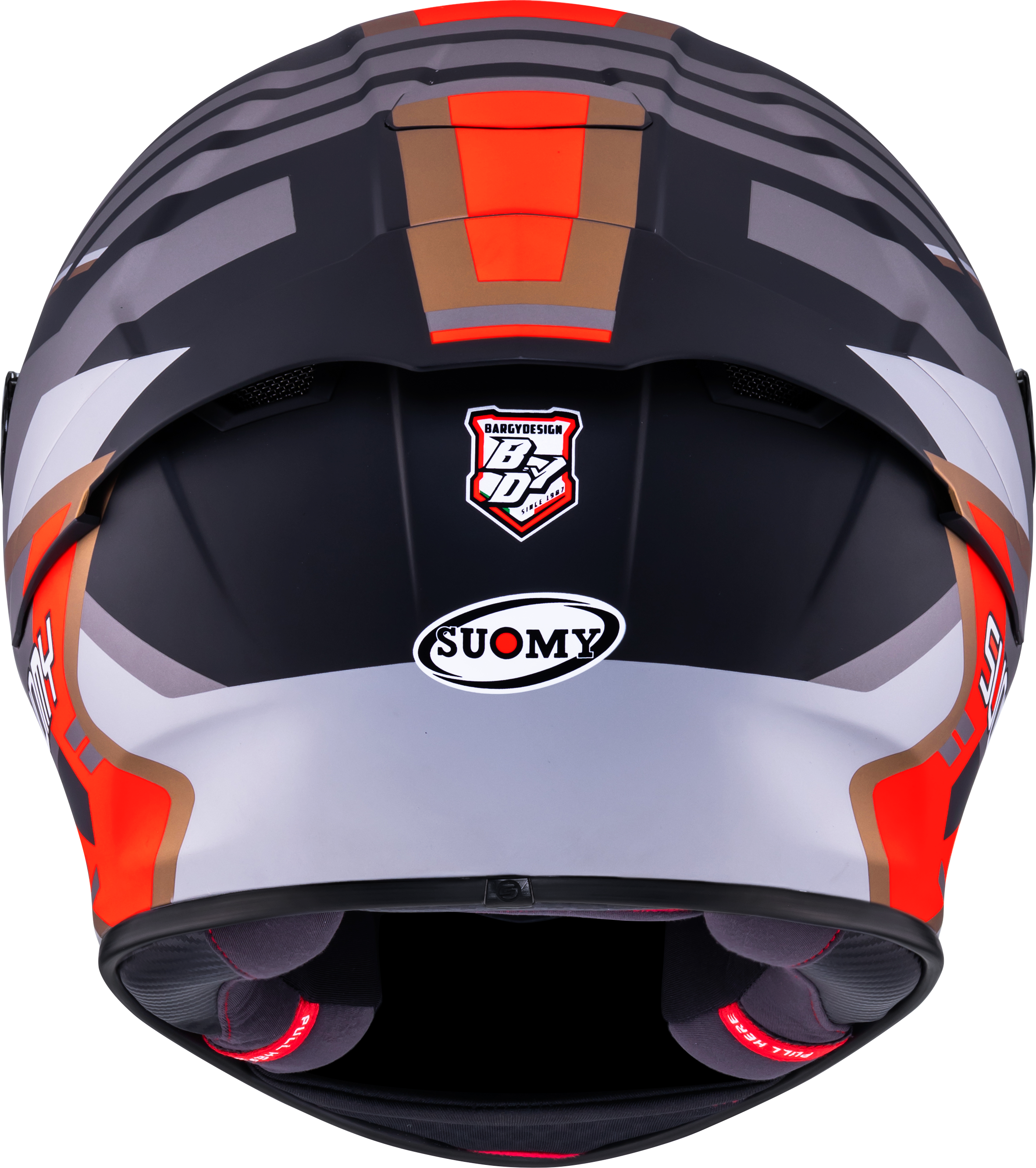 Suomy SR-GP Evo Capacete Infrared Mate Cinza/Vermelho/Preto K6S20025 