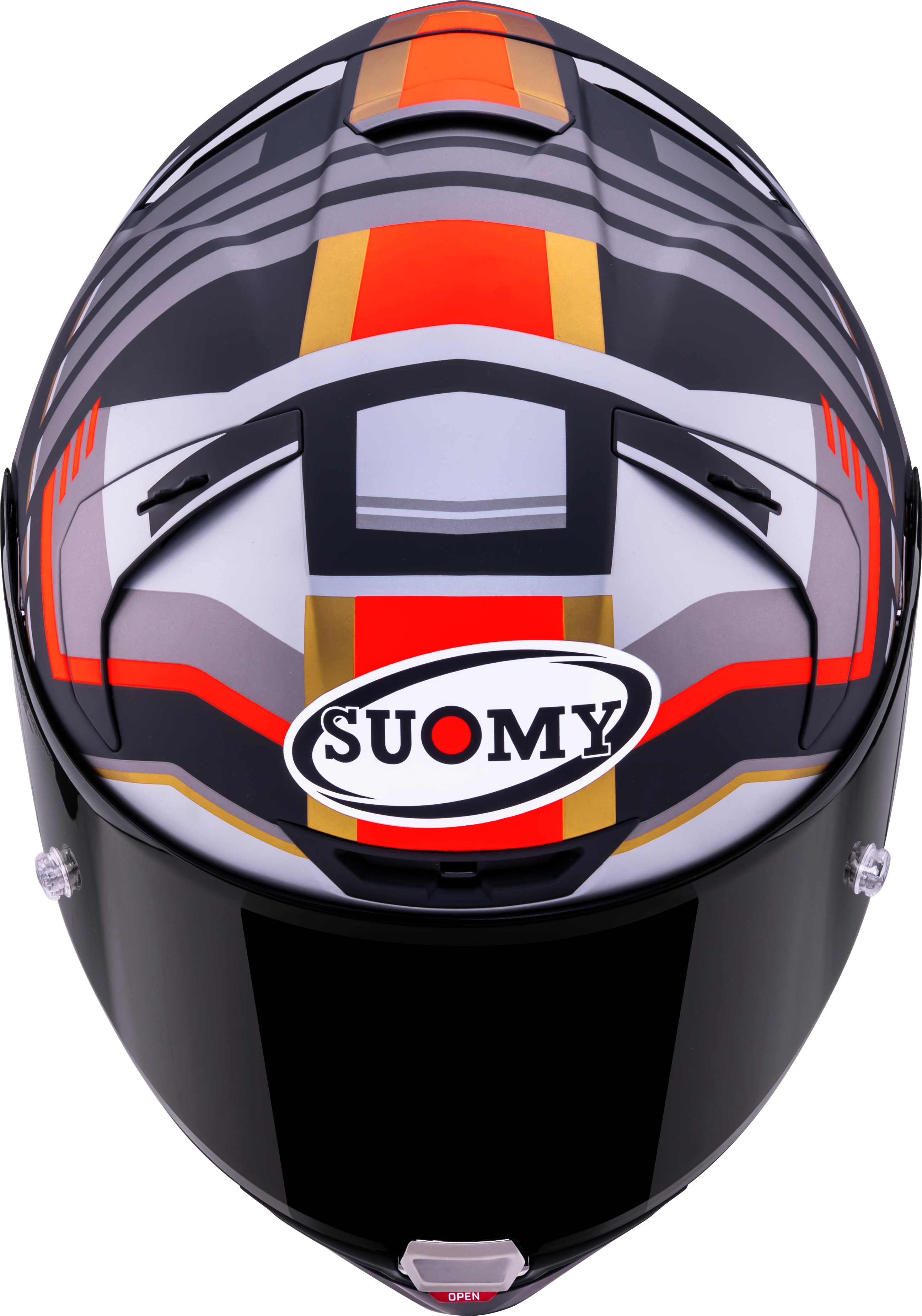 Suomy SR-GP Evo Capacete Infrared Mate Cinza/Vermelho/Preto K6S20025 