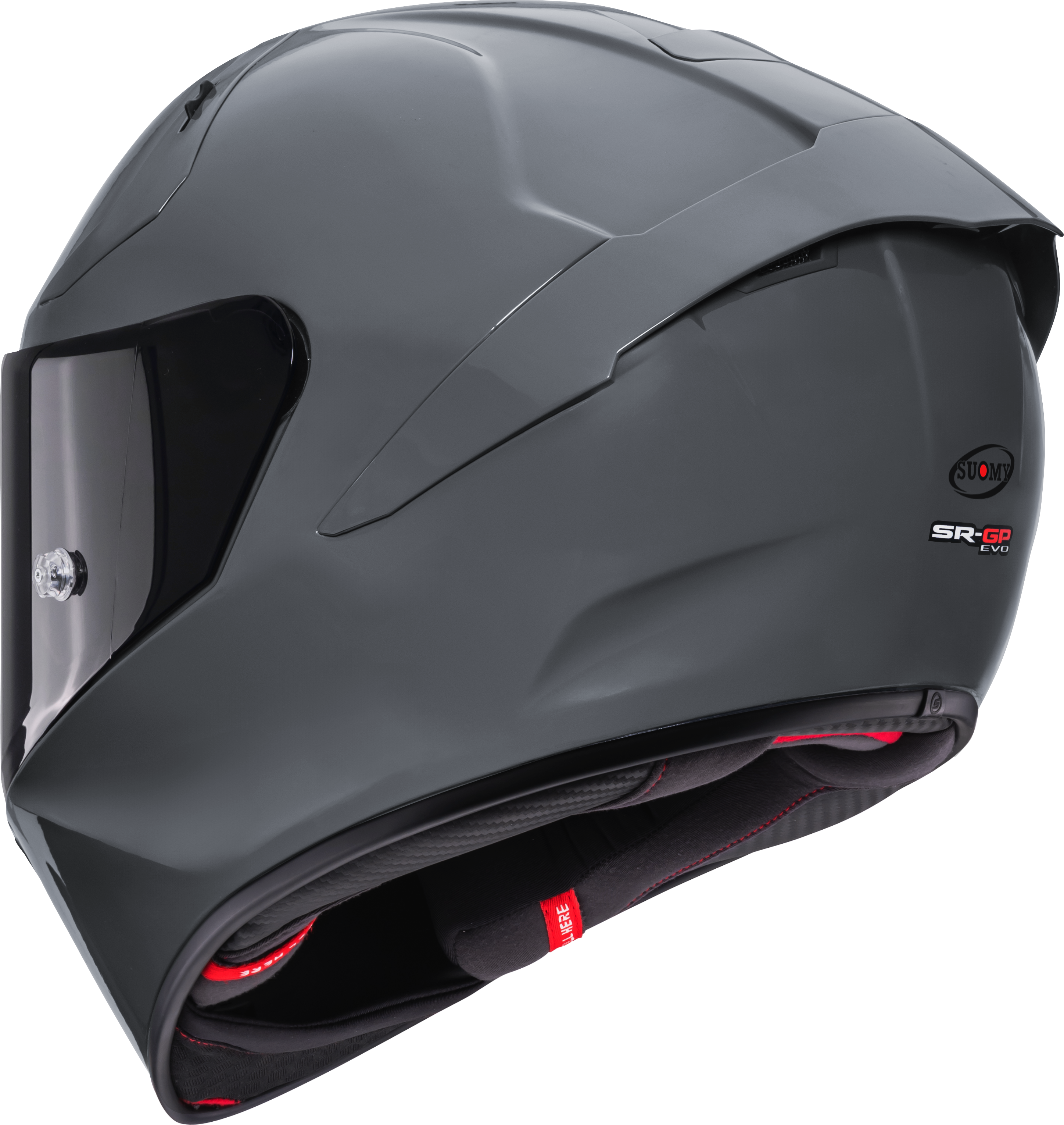 Suomy SR-GP Evo Capacete Plain Cinza K6S200W1 