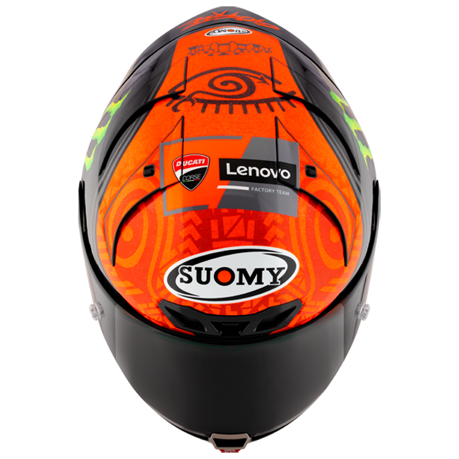 Capacete Suomy S1-XR GP Francesco Pecco Bagnaia Monster Replica 2023 K6SX0001 