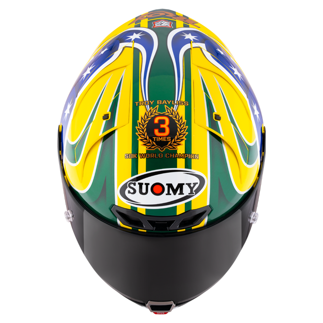 Capacete Suomy S1-XR GP Troy Bayliss Replica 2005 K6SX0002 
