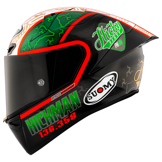 Suomy S1-XR GP Capacete Replica Peter Hickman 2024 K6SX0010 