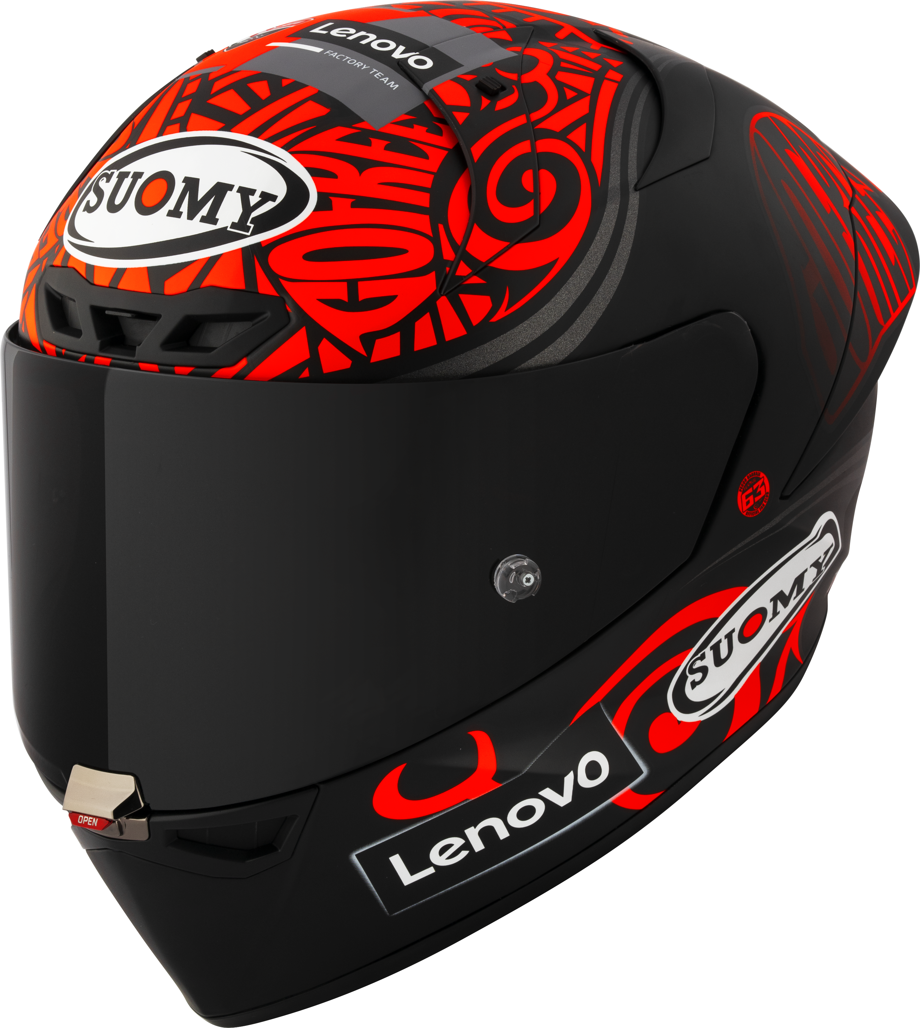 Suomy S1-XR GP Capacete Francesco Pecco Bagnaia Replica 2024 K6SX0012 