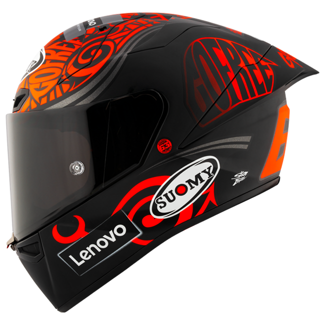 Suomy S1-XR GP Capacete Francesco Pecco Bagnaia Replica 2024 K6SX0012 