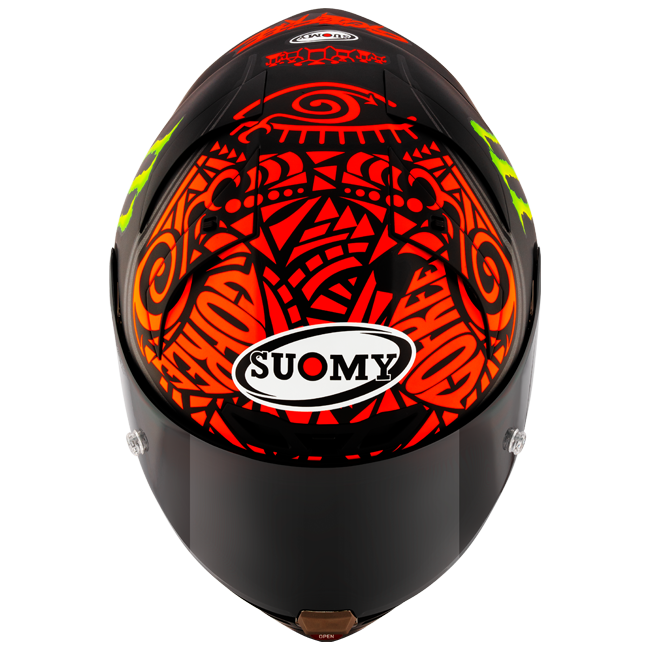 Capacete Suomy S1-XR GP Francesco Pecco Bagnaia Monster Replica 2024 K6SX0013 