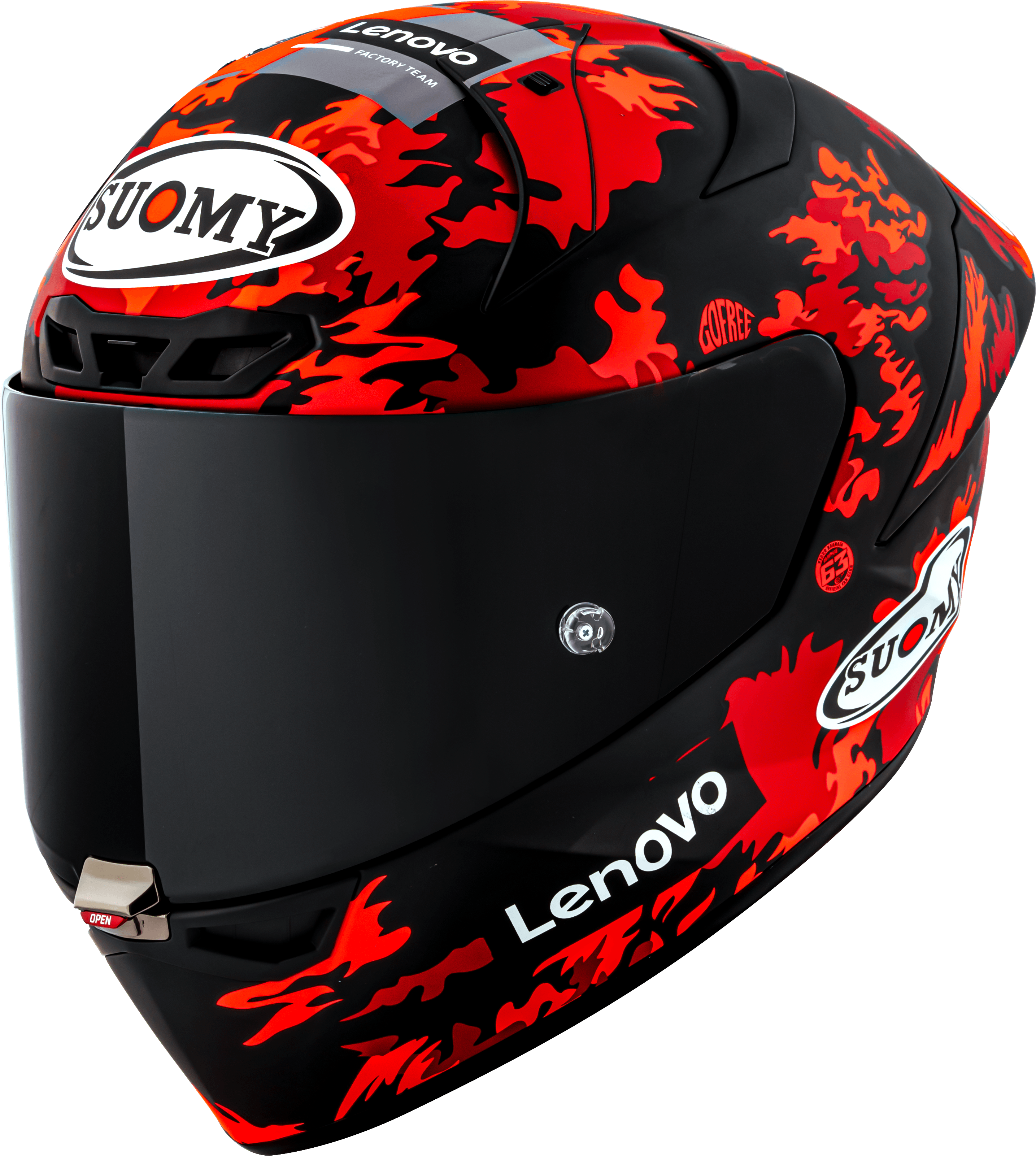 Suomy S1-XR GP Capacete Francesco Pecco Bagnaia Replica 2025 K6SX0018 