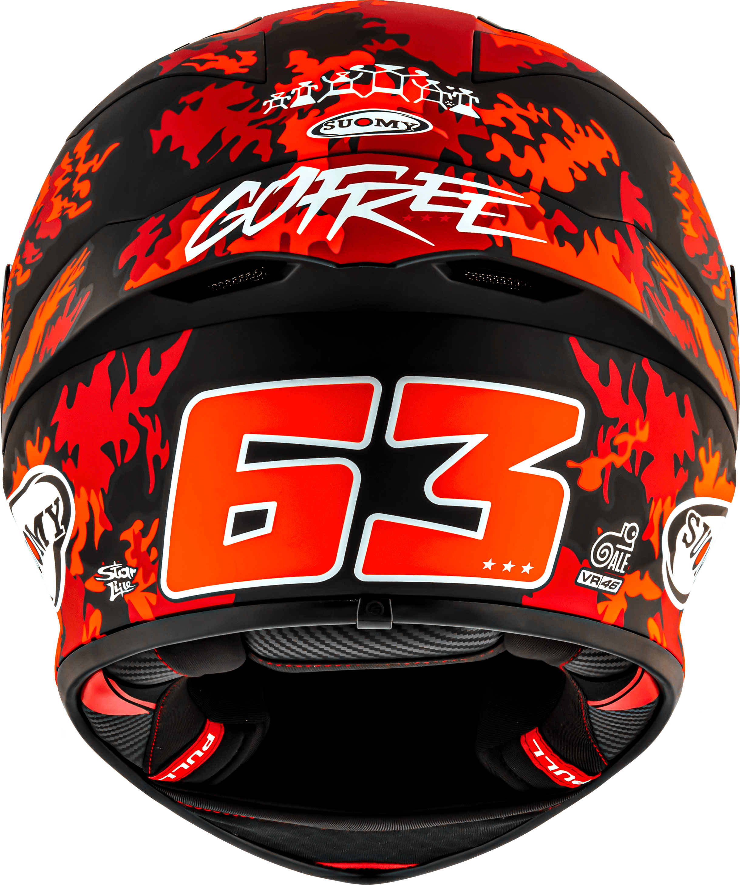 Suomy S1-XR GP Capacete Francesco Pecco Bagnaia Replica 2025 K6SX0018 