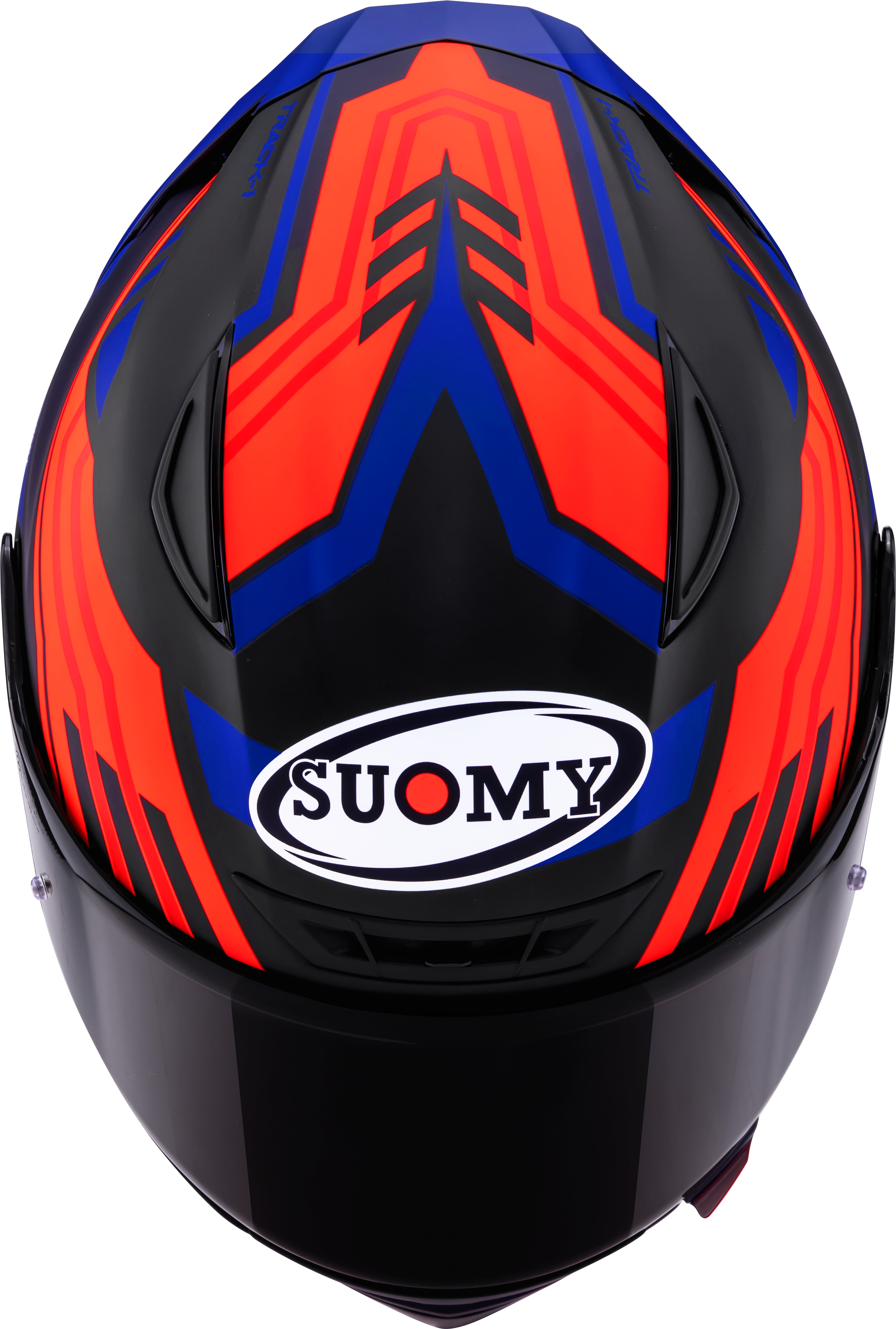 Suomy Track-1 Capacete Framework Matt Preto/Vermelho/Azul K6T10024 