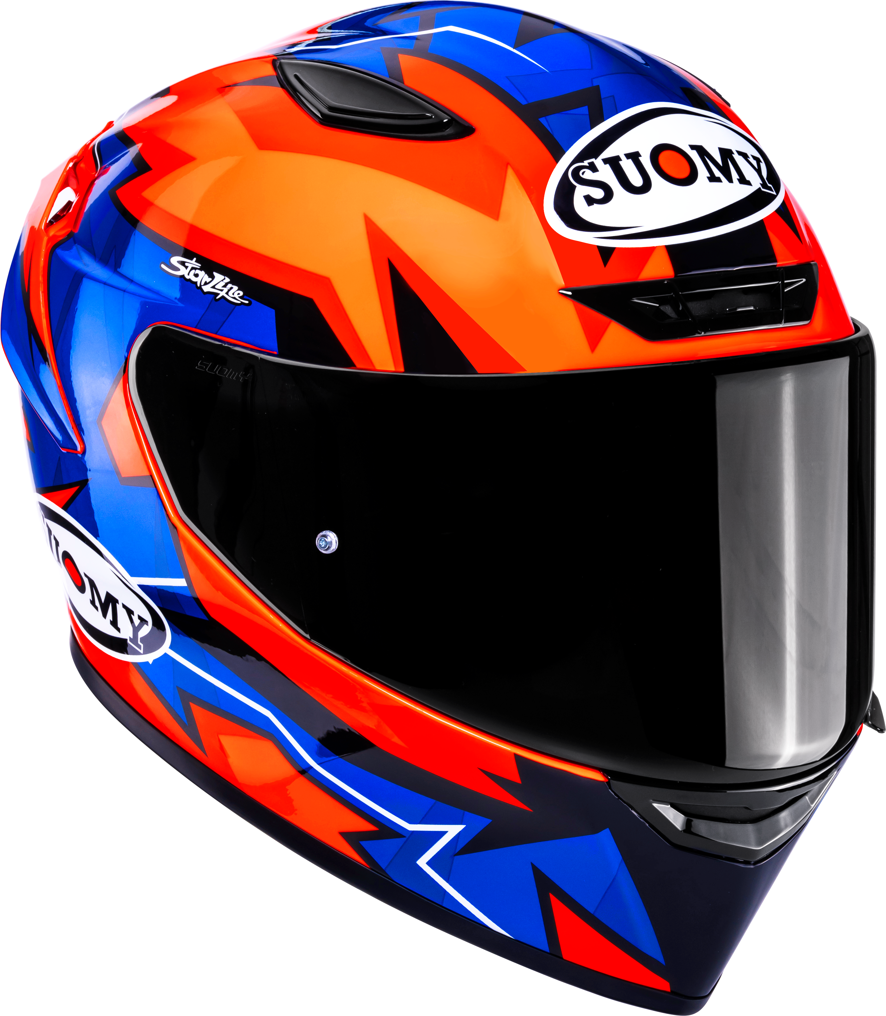 Capacete Suomy Track-1 Firestorm K6T10027 