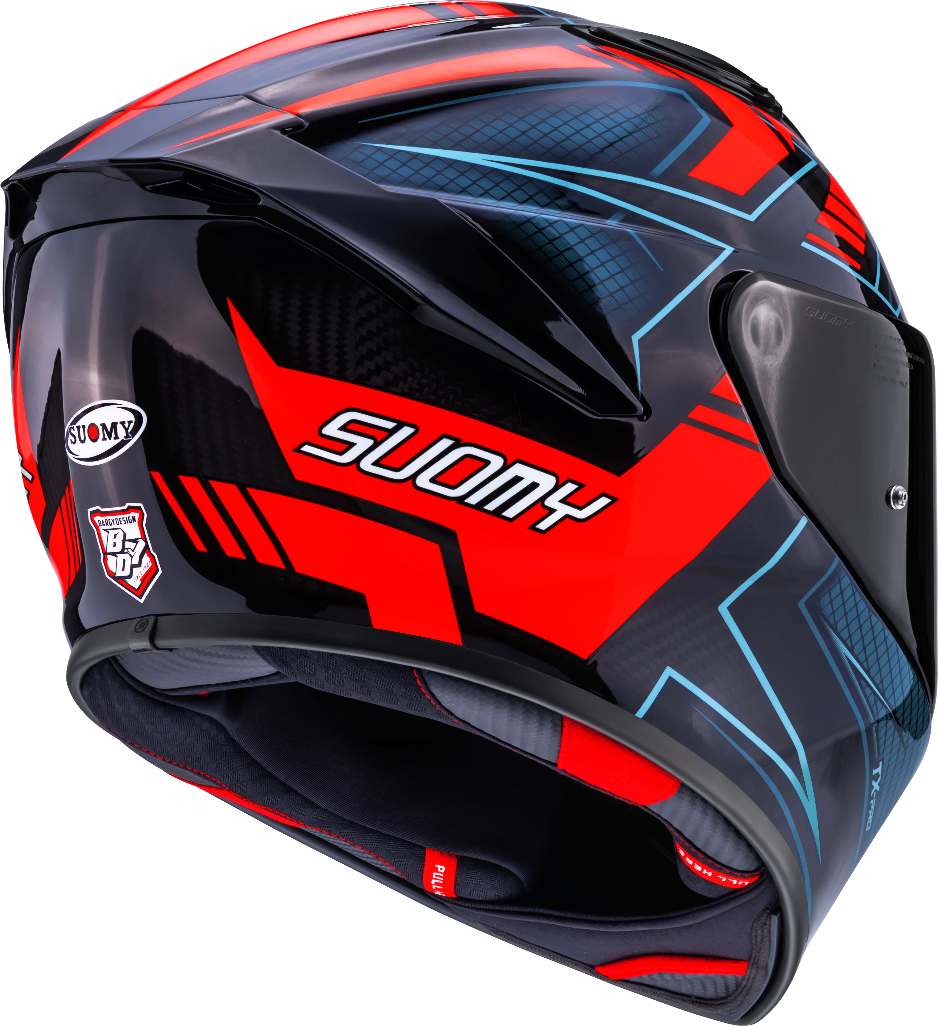 Capacete Suomy TX-Pro Flawless Red K6TX0013 