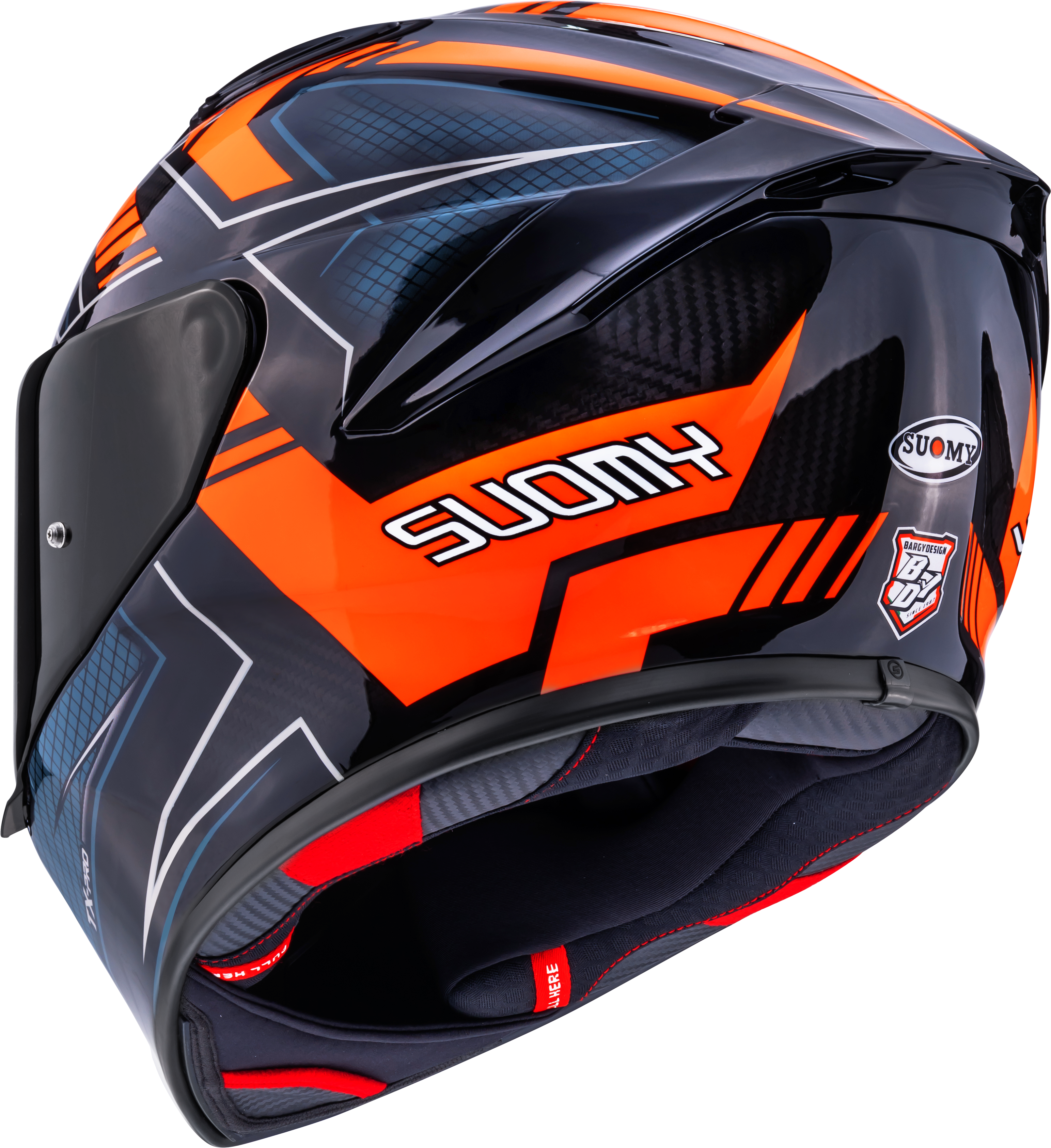 Capacete Suomy TX-Pro Flawless Orange K6TX0015 