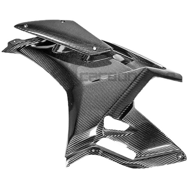 Painel lateral esquerdo 200g AP Carbon Line Aprilia RSV4/RR/1100 Factory (21-26) 