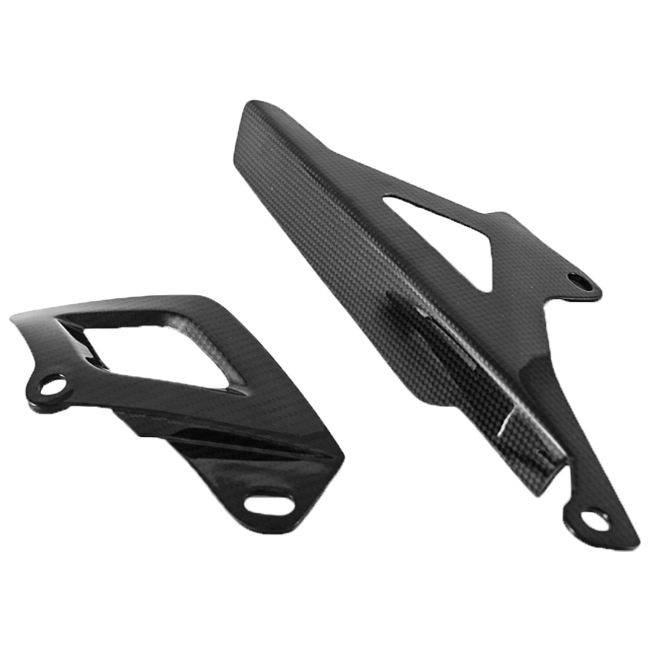 Conjunto de proteção da corrente em carbono Fullsix Aprilia RSV4/1100 Factory/R/RR/RF (09-20) 