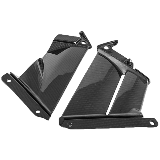 Componentes internos do spoiler traseiro em carbono Fullsix para Aprilia RSV4/1100 Factory/R/RR/RF (09-20) 